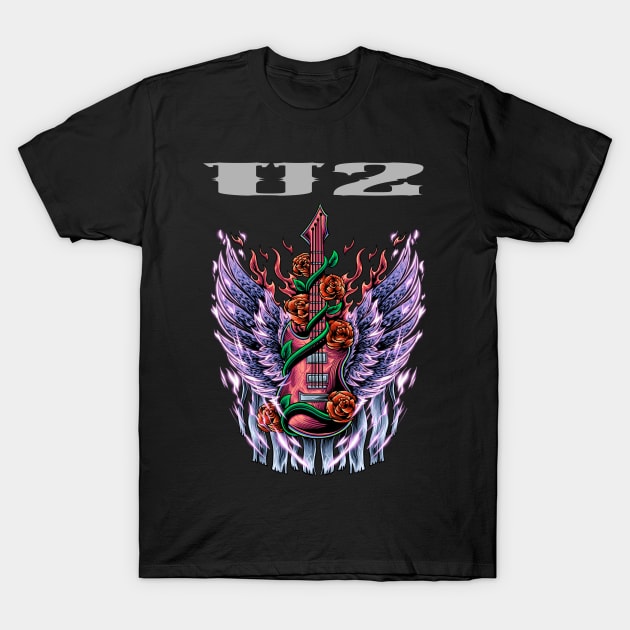 U1 U2 U3 BAND T-Shirt by Bronze Archer